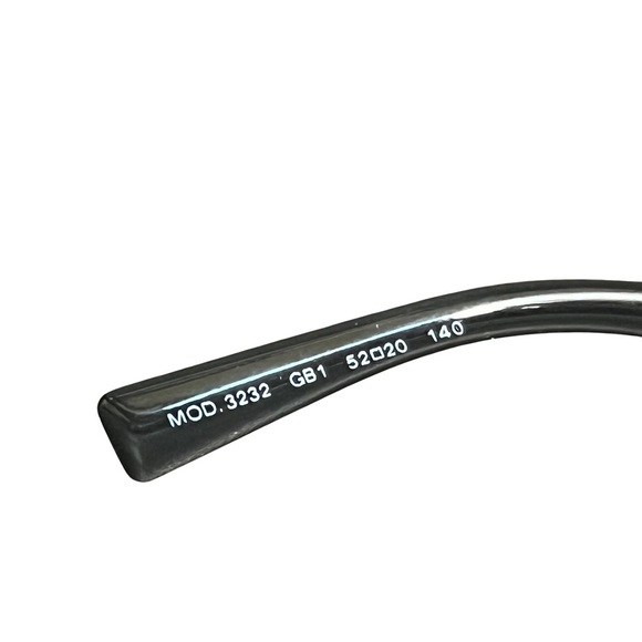 Versace Women\'s Elegant Black and Gold Glasses​